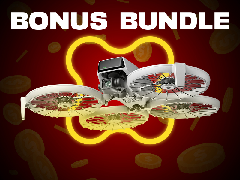 DJI Flip Fly More Combo + $1 Bonus Bundle